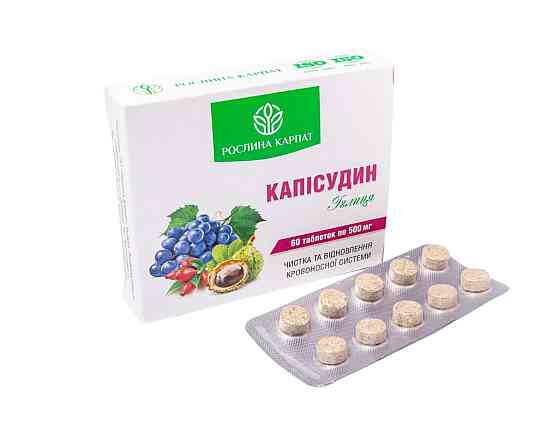 Капісудин 60 таб. Киев