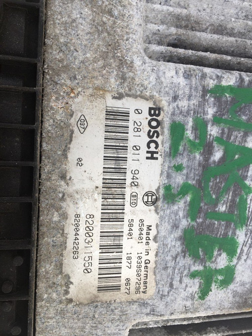 Блок керування двигуном Nissan Interstar 2.5 DCI 2003-2010 (8200442263) Ковель - изображение 3