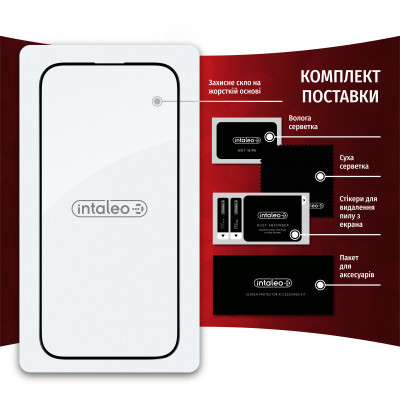 Стекло защитное Intaleo Full Glue Apple iPhone 14 Plus (1283126542091) Винница - изображение 7