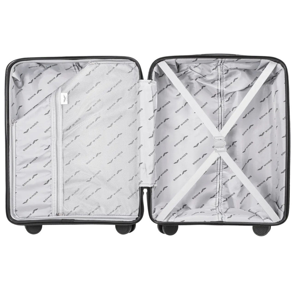 Валіза поліпропіленова WINGS 181-04 мала 55 см зелена Київ - фото 6