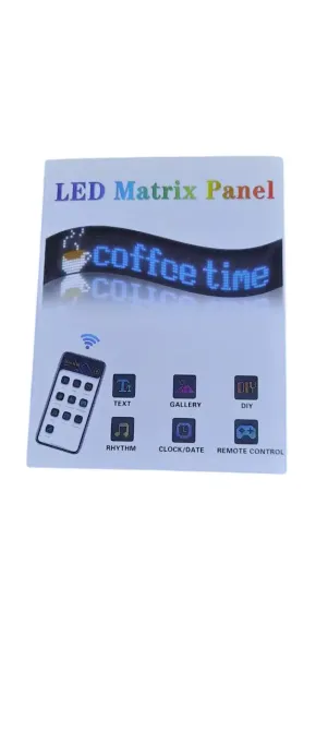 Гибкий экран LED Matrix Panel APP wifi rgb 120мм*595мм(16X96) ART-0567 Коломыя - изображение 3