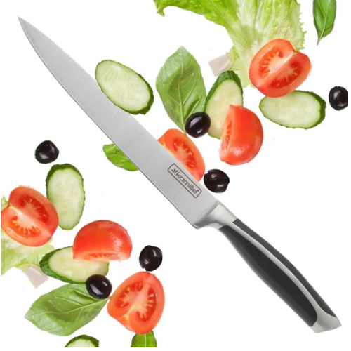 Ніж для м'яса лезо 20см/ручка 12,5см нержавіюча сталь з ручкою ABS 5119 KAMILLE Житомир - изображение 4