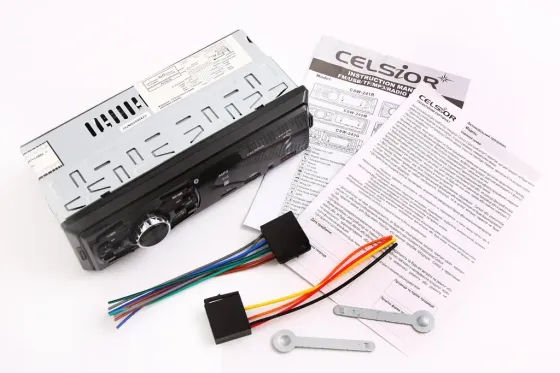 Автомагнитола Celsior CSW- 242M RGB BT/USB+USB Charge/MicroSD/ISO/доп. разъем (без радиатора) Винница