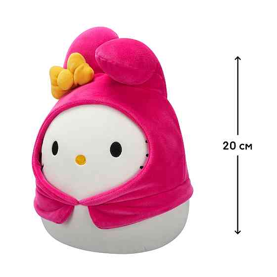 М'яка іграшка Squishmallows - Хелоу Кітті в образі Моя Мелоді (20 cm) Днепр