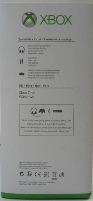 Дротова гарнітура: Microsoft Xbox One Xbox Series Steries Stereo Headset Black. Харків - фото 4
