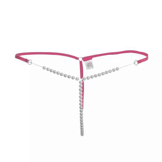 Стрінги з бусами універсальний рожевий Київ