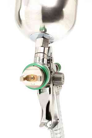 Фарбопульт MASTERTOOL HVLP ВБ 600 мл алюміній Ø1.3 мм 150-220 л/хв 3-4 бар тип А 80-8907 Рівне