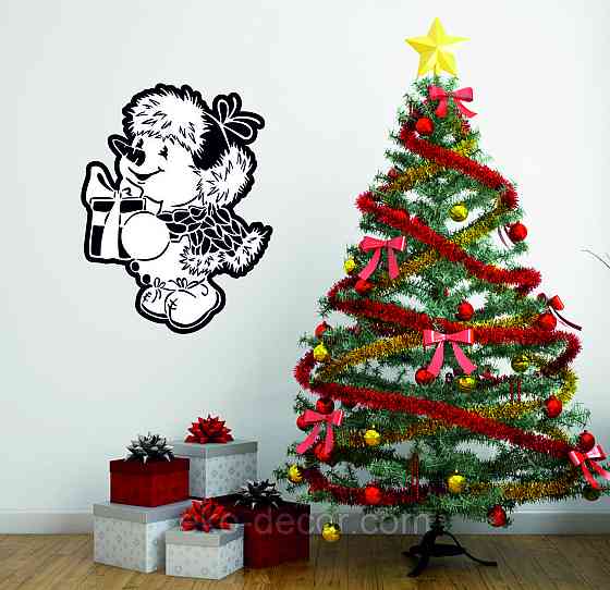 Декоративне настінне Панно «Сніговик», Декор на стену Київ