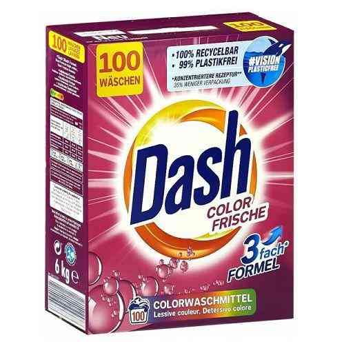 Порошок для прання кольорової білизни Dash Color 100 прань 6 кг Харків