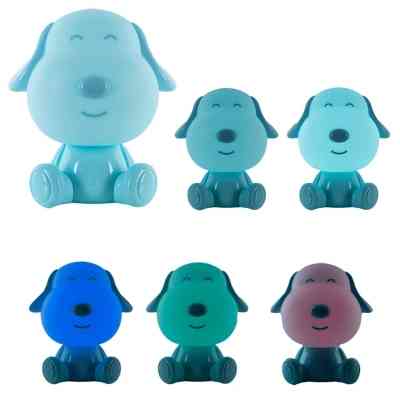 Нічник Kite Світильник LED з акумулятором Doggy, блакитний (K24-491-3-3) Вінниця