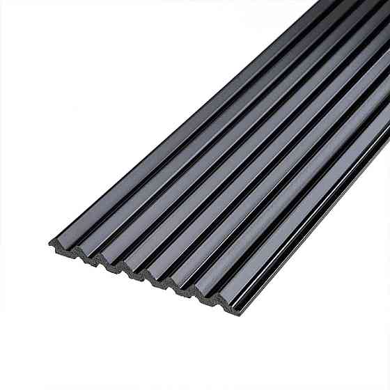 Рейка декоративная PS 2900х120х11мм Черная SW-00002148 Днепр