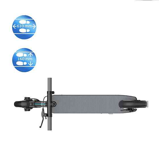 Електросамокат OKAI ES20-NEON 9", 300 W, 9.8Ah, 40km, 25km h, 20%, NFC, App, колір чорний ES20-B Одеса