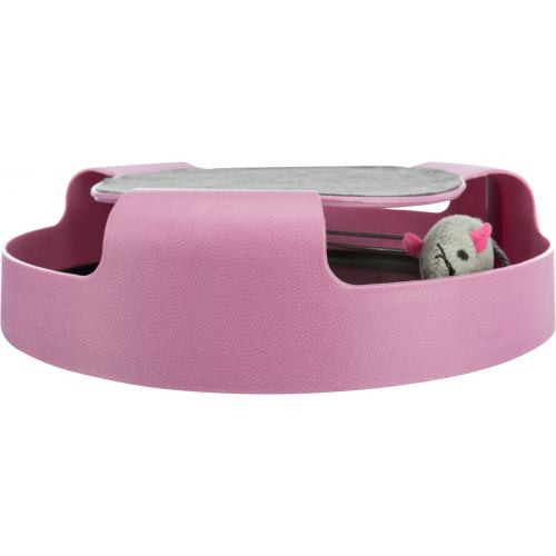 Іграшка Trixie Catch The Mouse для котів Трек ігровий з плюшевою мишкою пластик 25х6 см Київ - фото 3