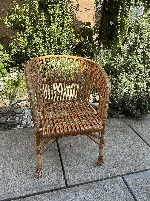 Крісло з лози зручне Київ - фото 5