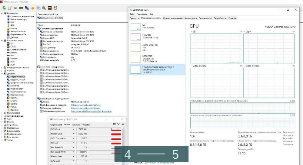 Видеокарта Palit GeForce GTX 1070 Dual. Киев - изображение 2