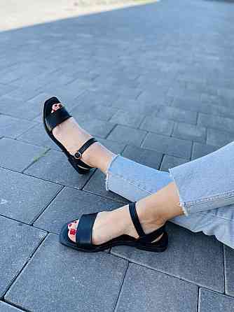 Stella Босоніжки жіночі STELLA 44-71 чорні (літо, шкіра натуральна) (5062) Коломия