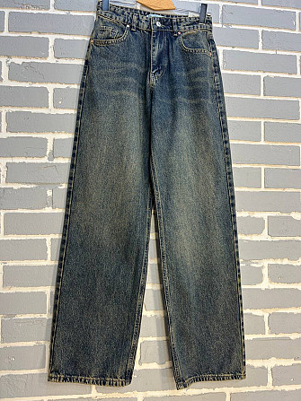 Джинсы женские Its Basic 4118 straight fit прямые от бедра, синий, 36, 36, 68 см, 100 см Одесса - изображение 4