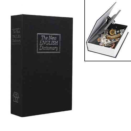 Сейф книга, скринька міні сейф для грошей, схованка книга M 240x155x55мм Київ