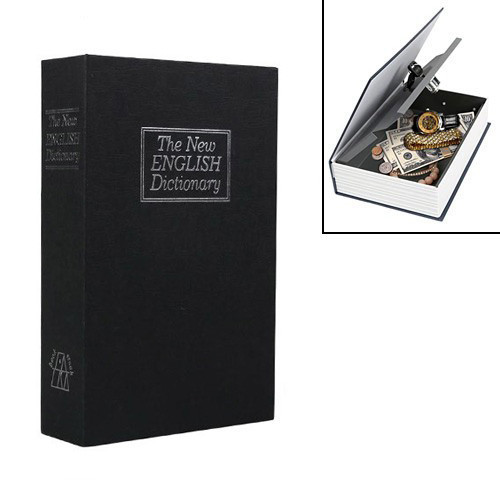 Сейф книга, скринька міні сейф для грошей, схованка книга M 240x155x55мм Київ - фото 2