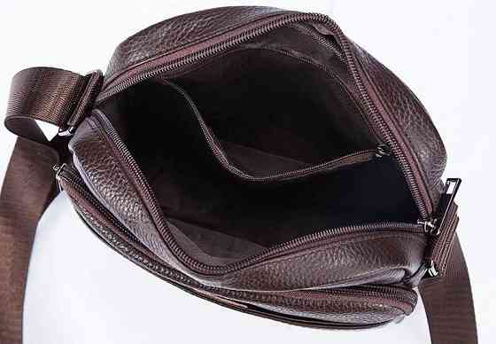 Сумка чоловіча флотар Коричнева (Vintage) Київ