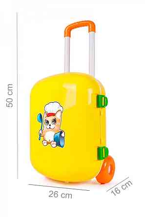 Іграшкова кухня з набором посуду 6078TXK у валізі Вінниця