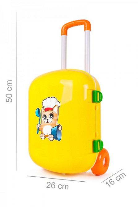 Іграшкова кухня з набором посуду 6078TXK у валізі Вінниця - фото 3