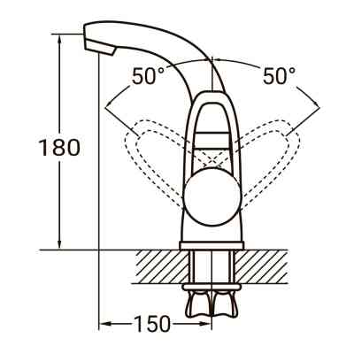 Смеситель AQUATICA HL-1A230C Винница