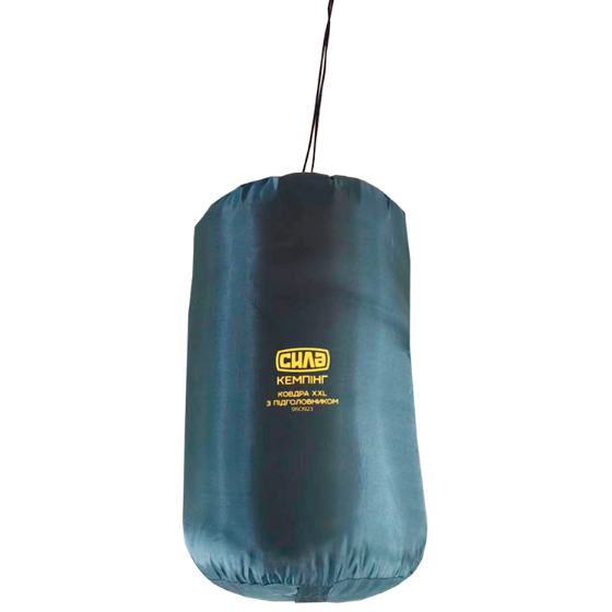 Спальник ковдра з підголовником 190(+30)*90см +10°С СИЛА Житомир - изображение 3