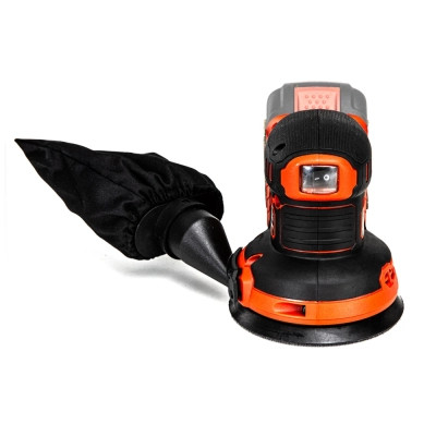 Шлифовальная машина GTM OSC18/125BL, 18МV, 125мм, 6000-12000об/мин (без АКБ и ЗУ) (OSC18/125BL_BARE TOOL) Винница - изображение 3