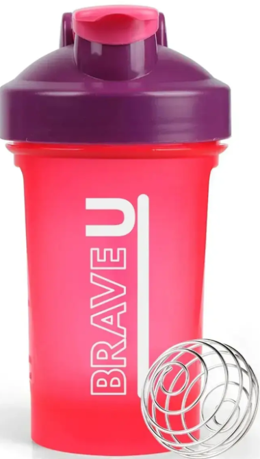 Шейкер Brave U Shaker 400ml красный Киев - изображение 1