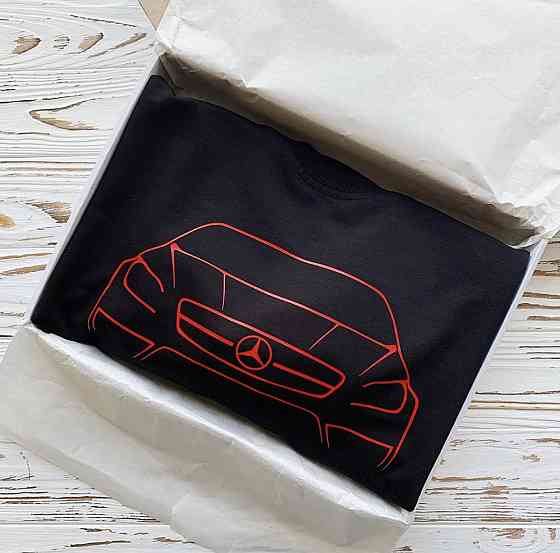 Женская\Мужская футболка с картинкой Mersedes Черновцы