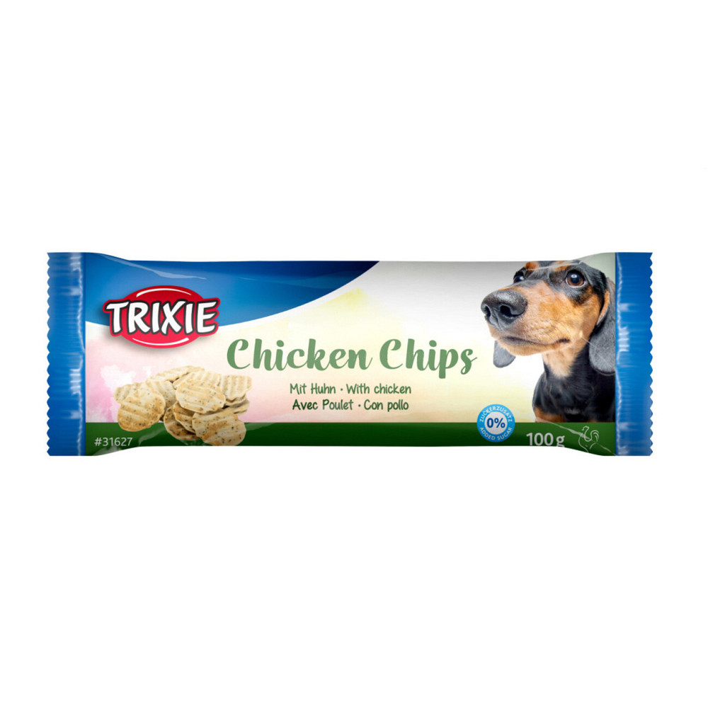 Ласощі для собак Trixie (TX-31627) Snack Chips чіпси для собак з куркою 4 см / 100 г Вінниця - фото 1