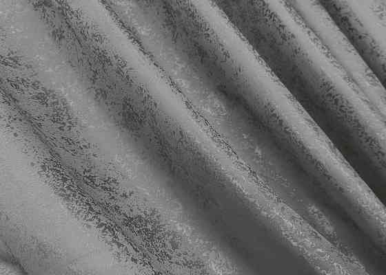 Комплект готових штор VR-Textil Жакард Мармур Al1 № 1015ш Графітовий 150х280 см 2 шт (33-0402) Київ