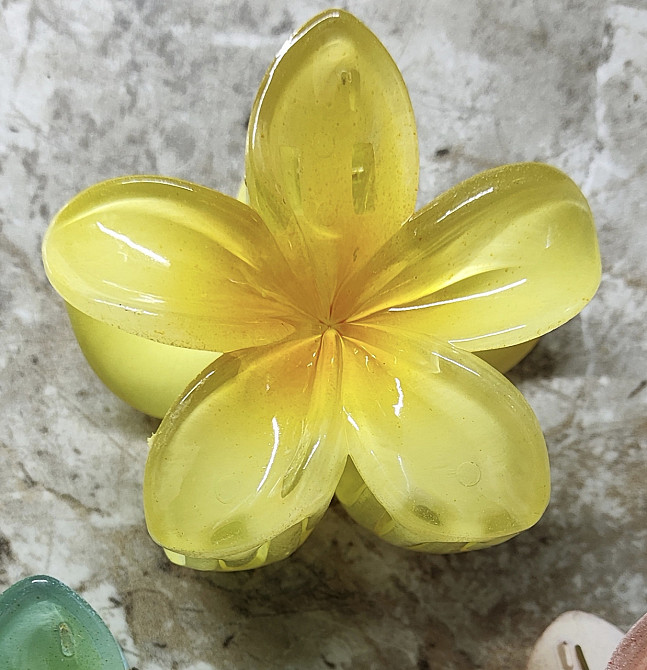 Заколка-крабік квітка Сміла - фото 2