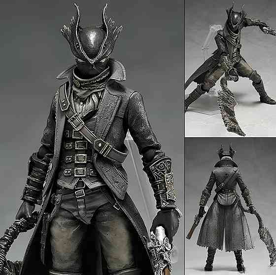 Фігурка Протагоніст Bloodborne - колекційна модель мисливця Hunter 15 см, деталізована фігурка героя з гри, геймерський сувенір і Київ