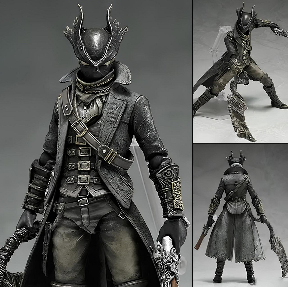 Фігурка Протагоніст Bloodborne - колекційна модель мисливця Hunter 15 см, деталізована фігурка героя з гри, геймерський сувенір і Київ - фото 1