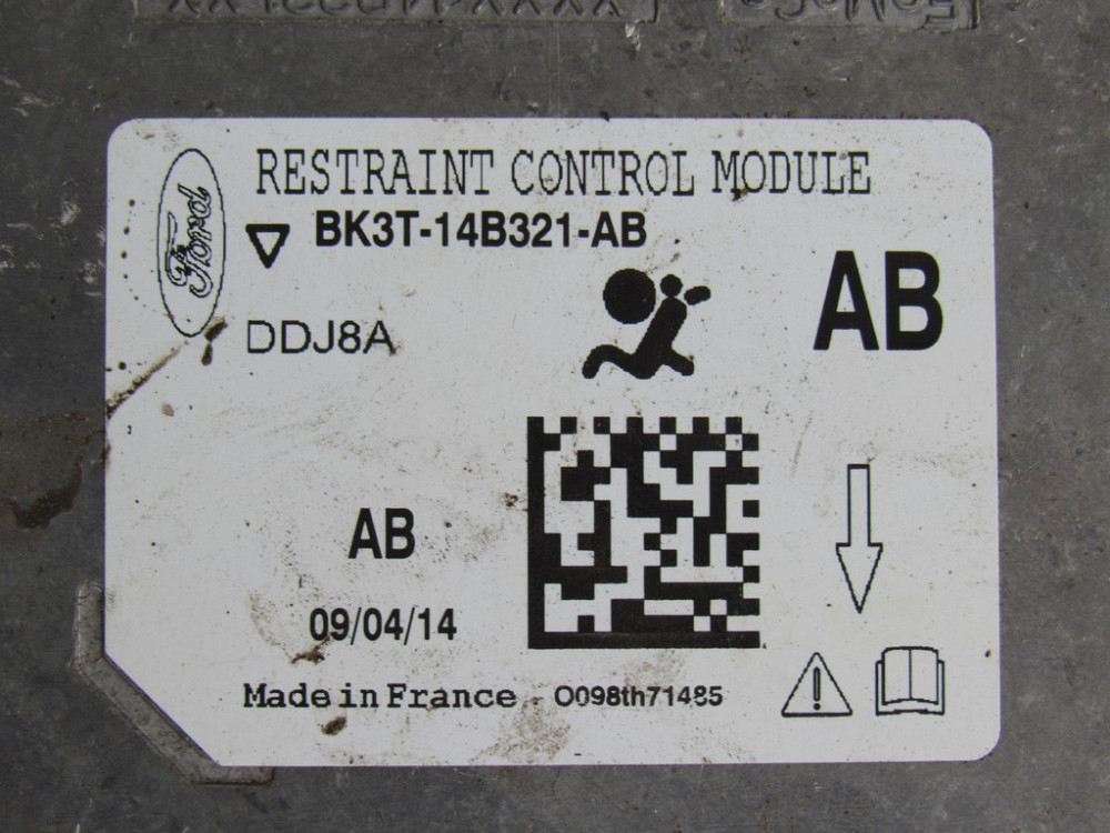Блок керування AirBag Ford Transit MK7 2014-2020 (BK3T-14B321-AB) Ковель - фото 1