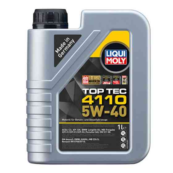 Моторне масло Liqui Moly Top Tec 4110 5W-40 1л Львів