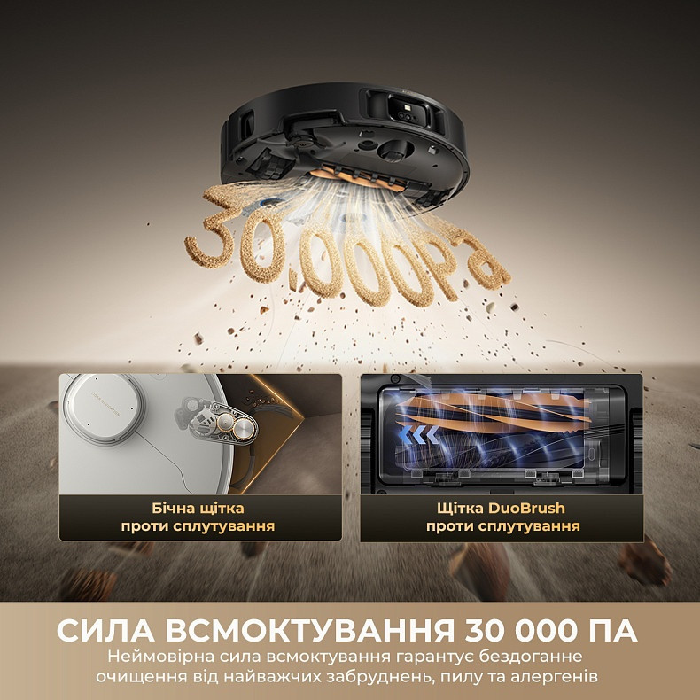 Робот-пилосос Dreame Bot Matrix 10 Pro Black (RLM61HE-Bl) ( 11106 ) Харків - фото 3