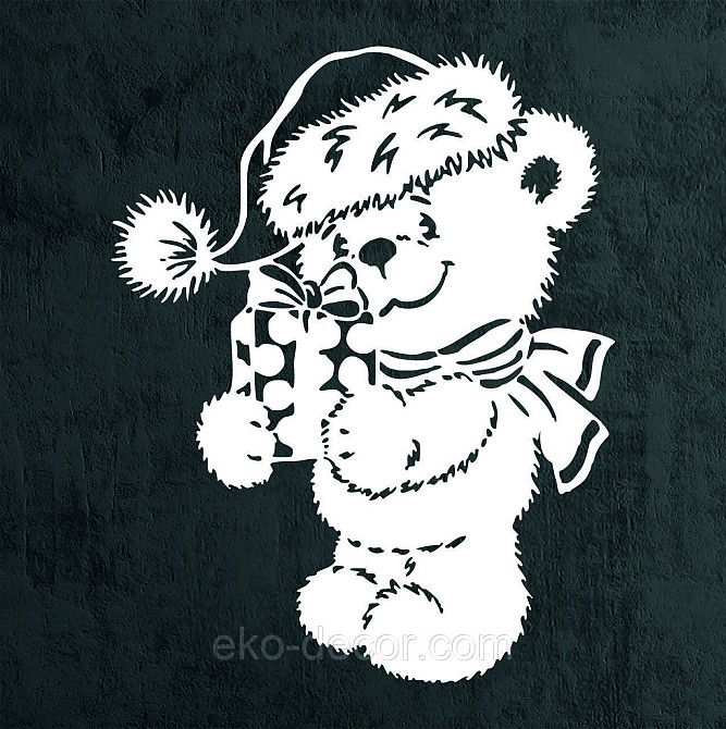 Декоративное настенное Панно «Новый год», Декор на стену 90*71 см Киев - изображение 8