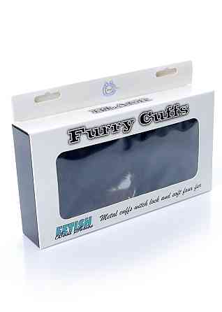 Наручники - Fetish Boss Series Furry Cuffs Black Sex Aura Київ