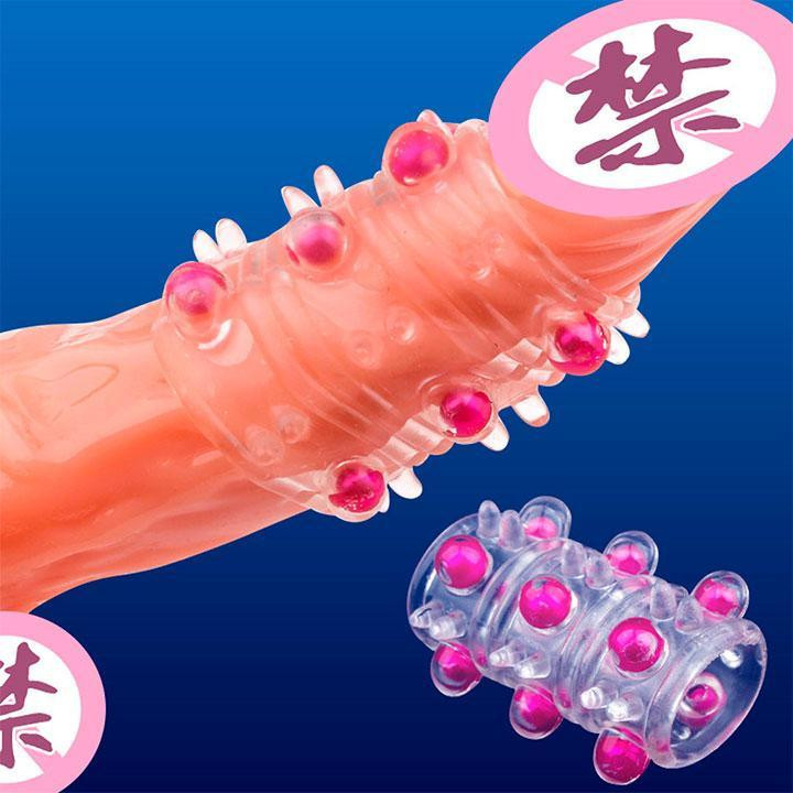 Еластична рельєфна насадка на член - 5,5*4,2 см Вінниця - фото 7