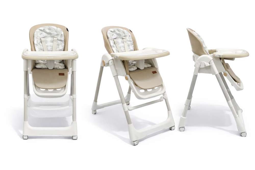 Стул-качалка для кормления ребенка 2 в 1 VELANO Nomi, beige Киев - изображение 1