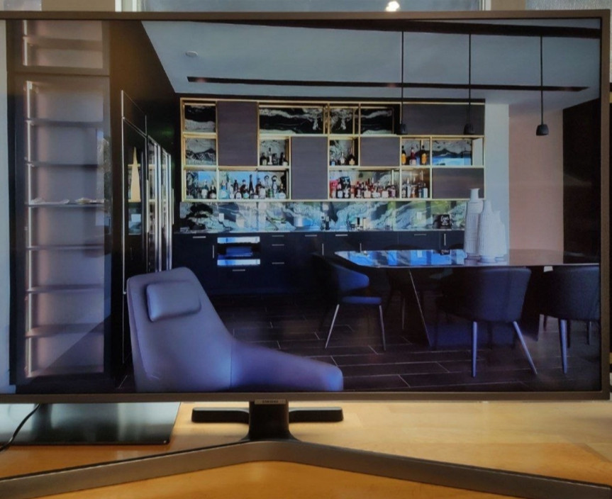 Телевізор 43” Samsung UE43NU7470UXUA + голосовий пульт Київ - фото 1