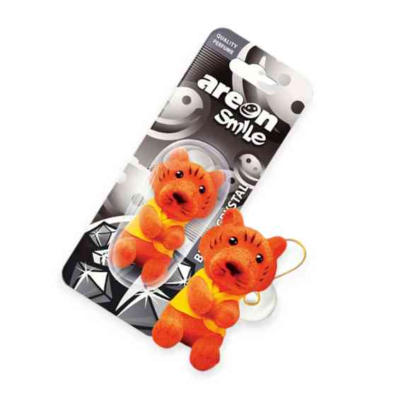 Ароматизатор на зеркало сухой areon smile игрушка 