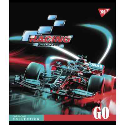 Тетрадь Yes А5 Racing championship 96 листов клетка (766897) Винница