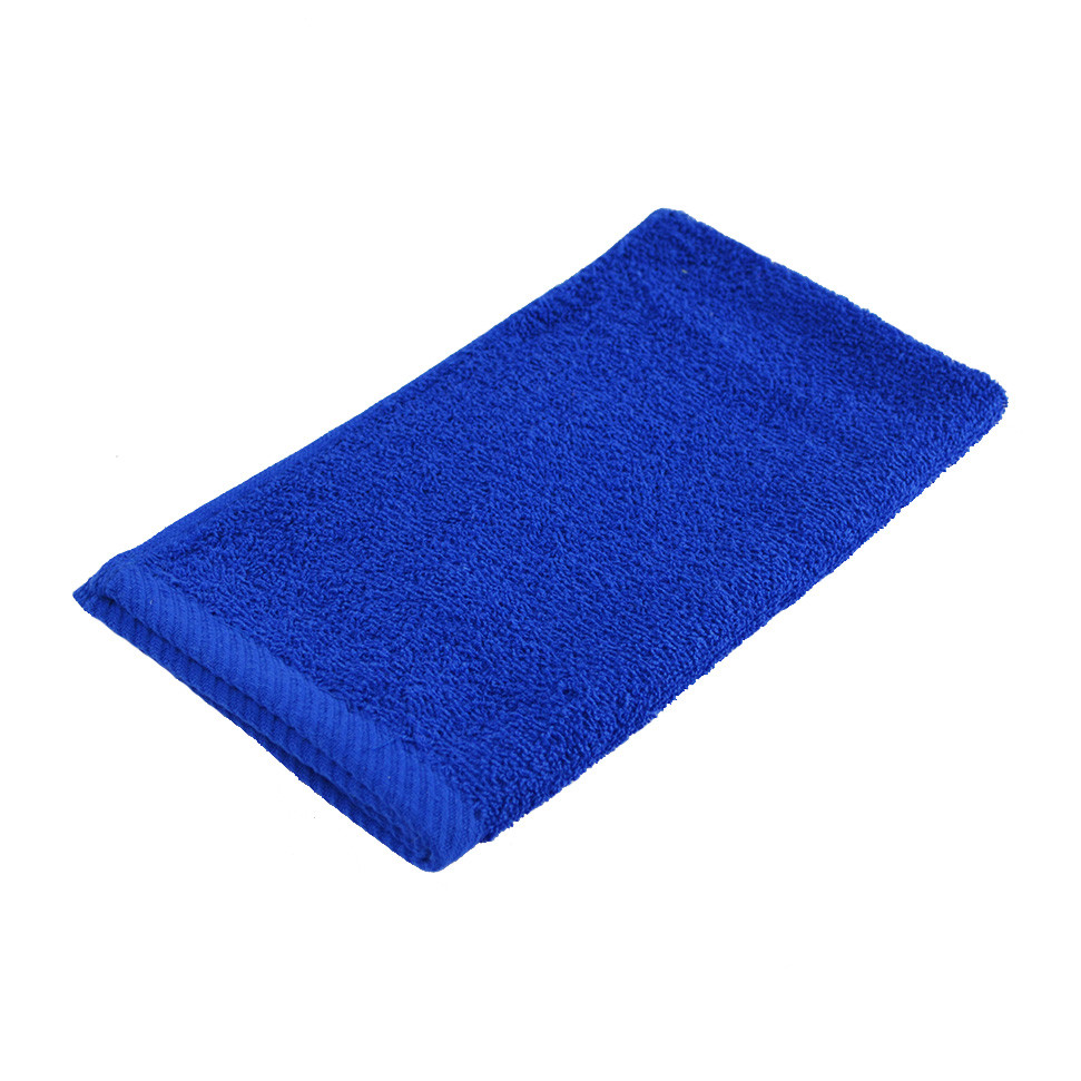 Невеликий махровий рушник для рук та обличчя GM Textile 30х50см 400г/м2 (Синій) Суми - фото 1