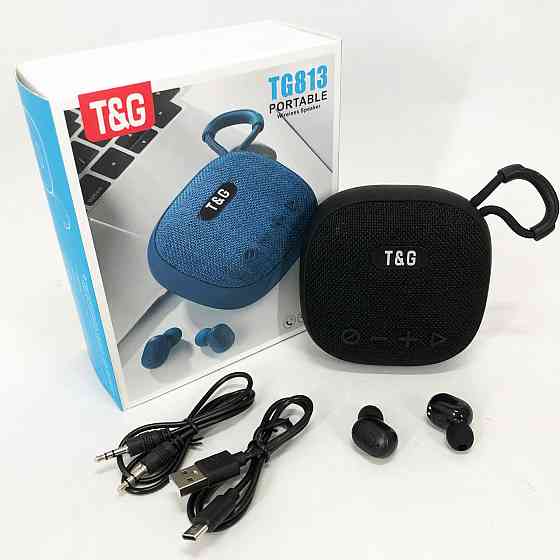 Колонка-Bluetooth с наушниками TG813. YE-870 Цвет: черный Киев