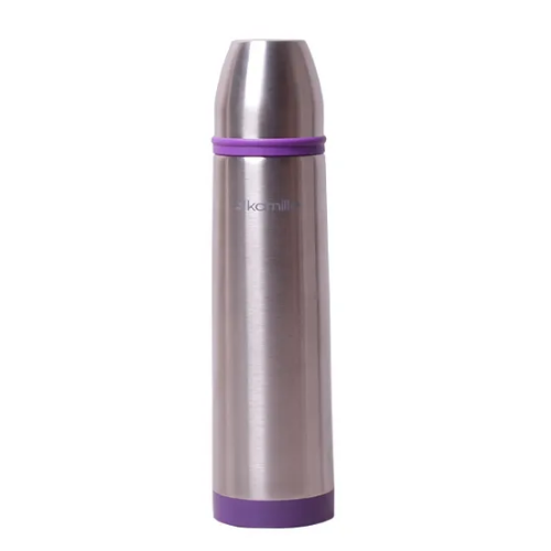 Термос 1000мл з пластик.вставками нержавіюча сталь (червоний,блакит.,зелен.,фіолет.) KAMILLE 2059B Житомир - изображение 8