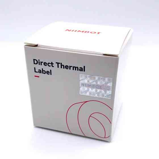 Круглые белые этикетки NIIMBOT T50*50 для принтеров Киев